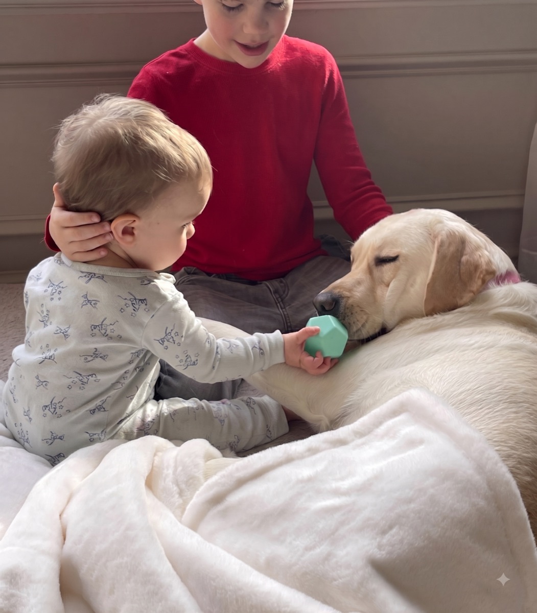 Christian, Griffin, and Willow